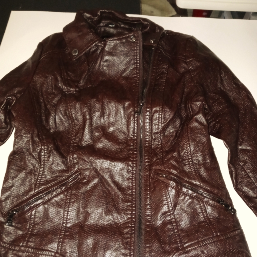 Leather jacket